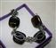 IMG_7270.jpg Brown Gradient Coloured Dichroic Glass & Tibertan Silver Bracelet